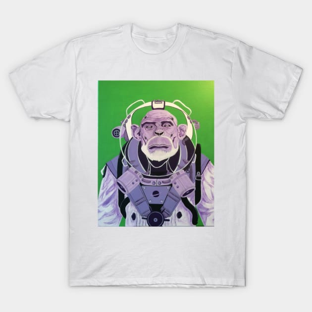 Space monkey T-Shirt by BryanWhipple